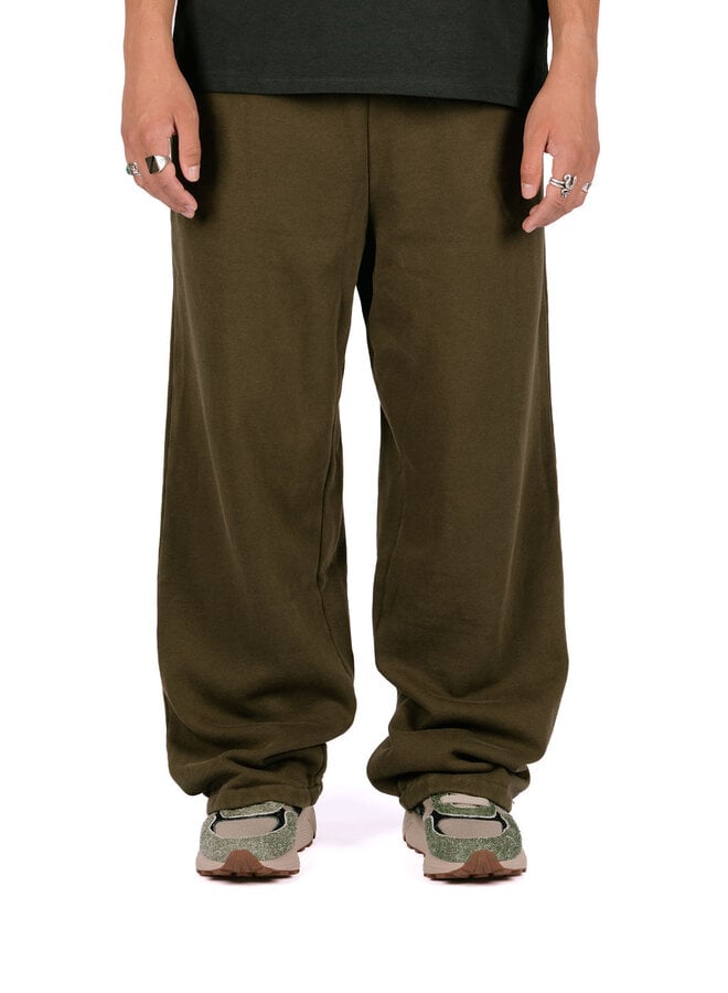 Post Sweatpant Dusty Black Olive