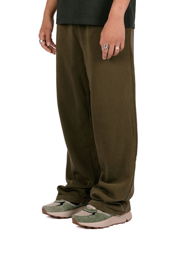 Post Sweatpant Dusty Black Olive