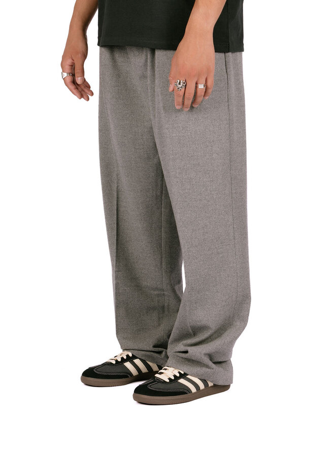 Regular Pleated Pant Sharkskin