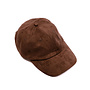 Microsuede Cap Chocolate Plum
