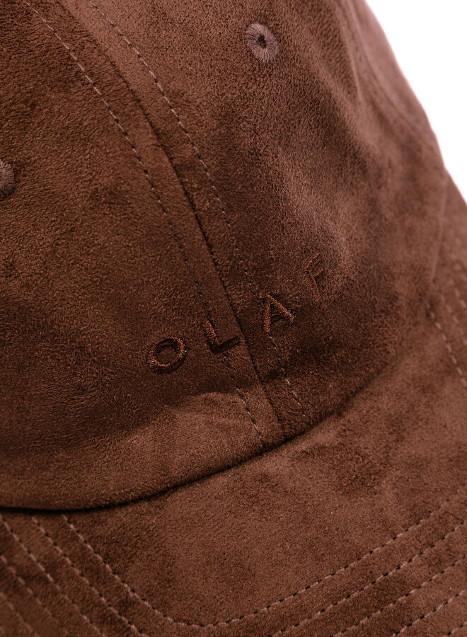 Microsuede Cap Chocolate Plum