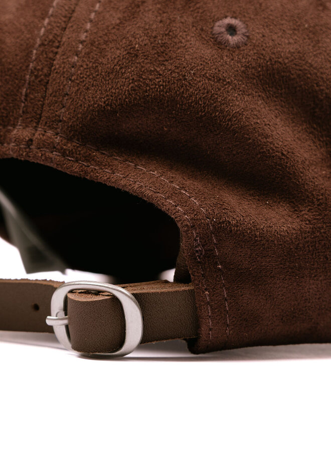 Microsuede Cap Chocolate Plum