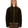 Suede Jacket/Chocolate Plum