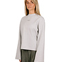 Retro Logo LS Tee Heather Grey