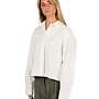 Retro Logo Boxy Shirts Optical White