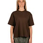 Retro Logo Boxy Tee Chocolate Plum
