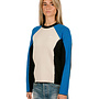 Angie Crew Sweater Cream Multi