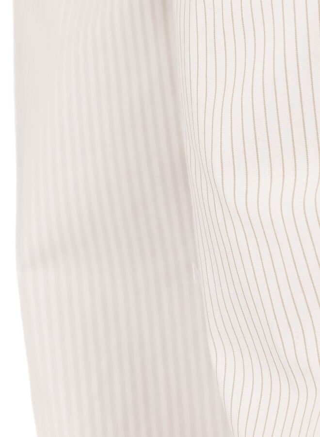Olaf Stripe Drapey Pants Off White / Treehouse