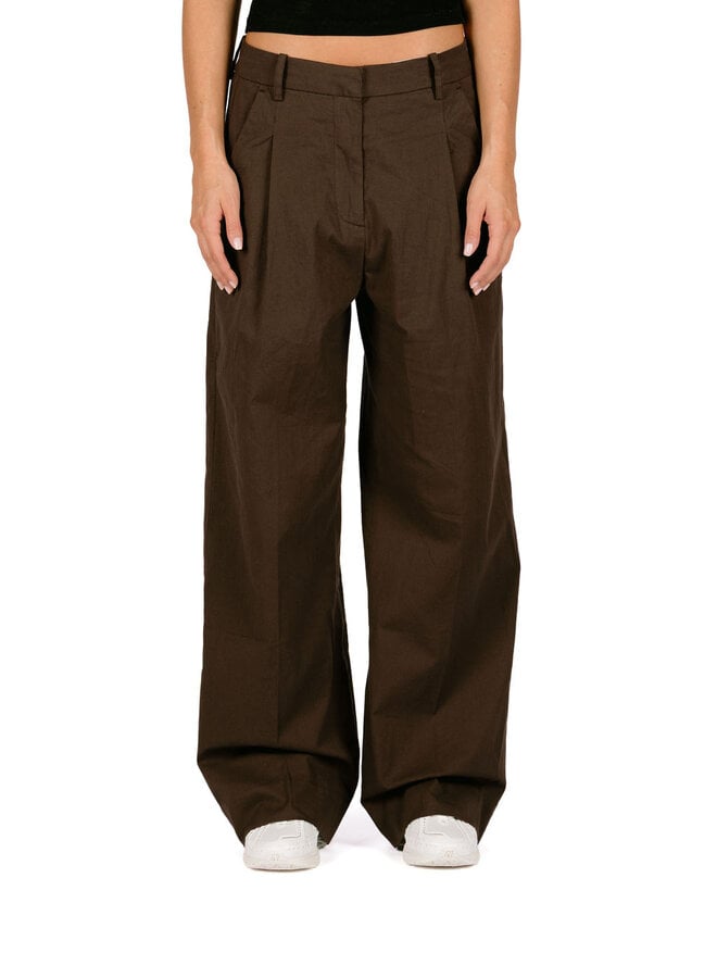 Tailored Trousers Chocolota Plum