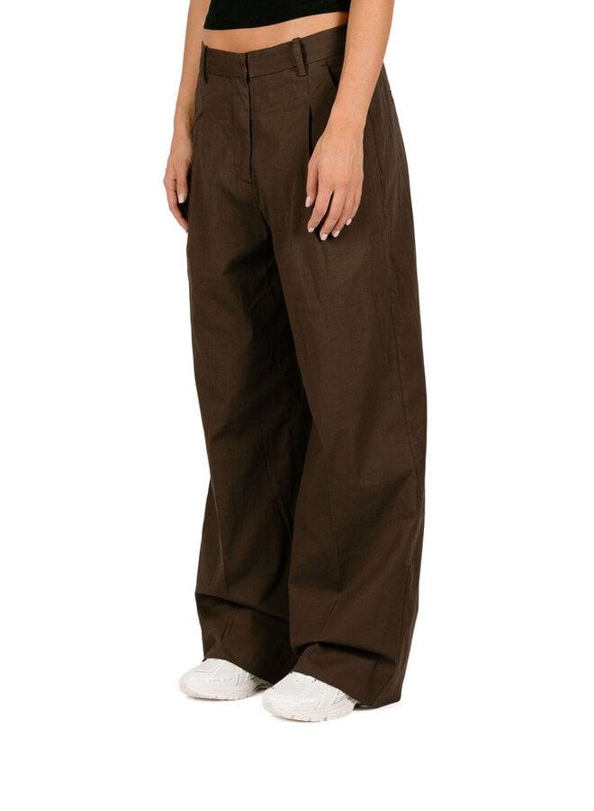 Tailored Trousers Chocolota Plum