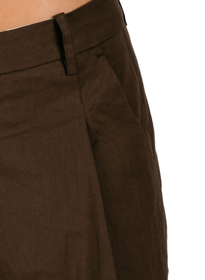 Tailored Trousers Chocolota Plum