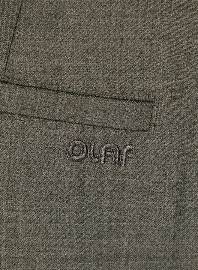 Olaf Wool Tailored Trousers Sharkskin