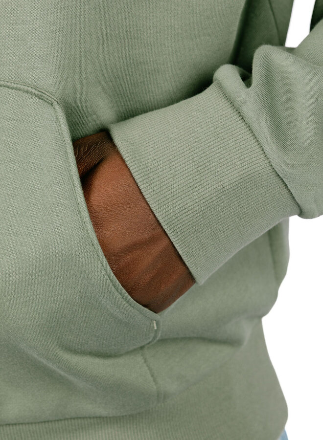 Metal Rise Hoodie Aviator Green