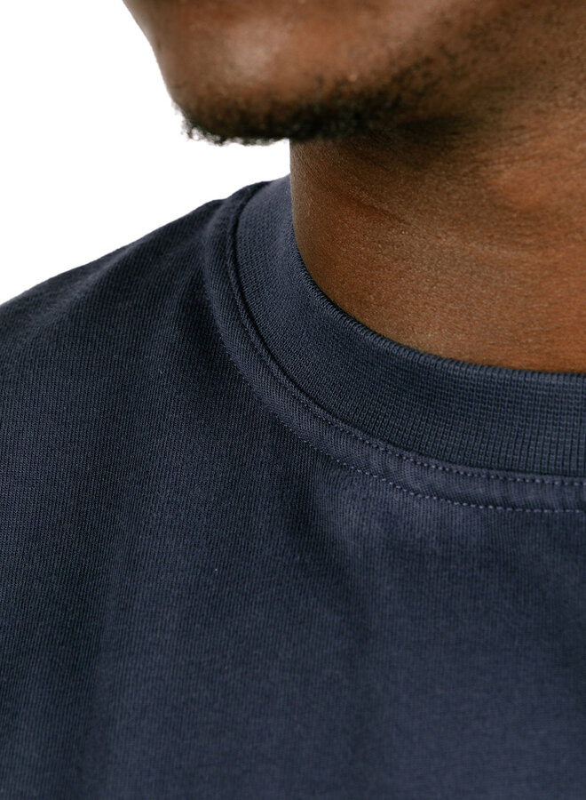Sun Stamp T-shirt Navy