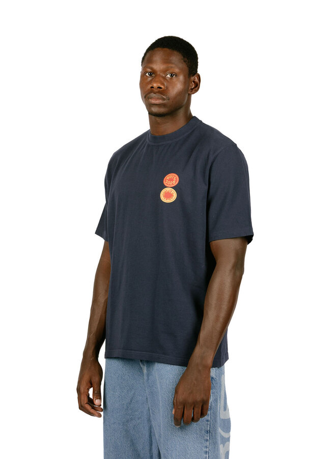 Sun Stamp T-shirt Navy