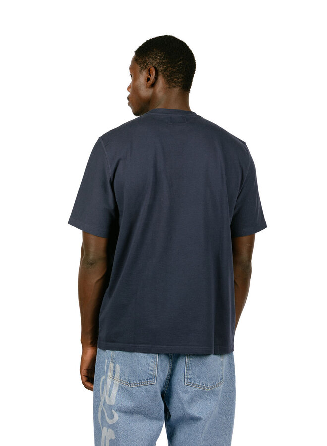 Sun Stamp T-shirt Navy