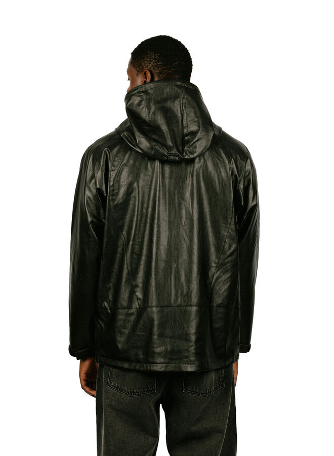 Obsidian PU Jacket Black