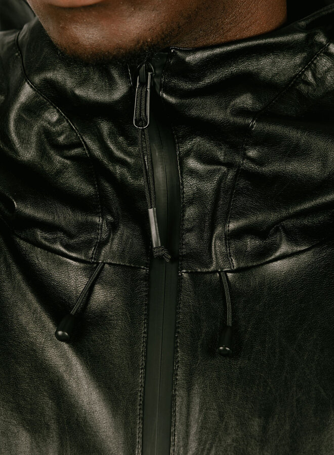 Obsidian PU Jacket Black