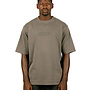 Echo Mod Embroidered Tee Granite Grey