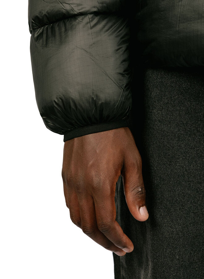 Ripstop Hooded Puffer Black