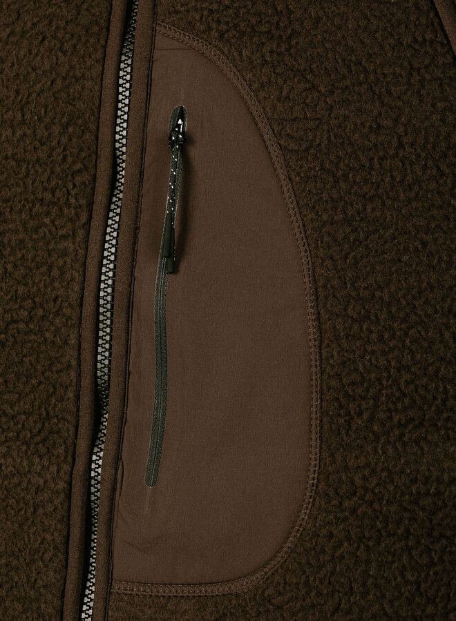 Auriga Bonded Fleece Brown