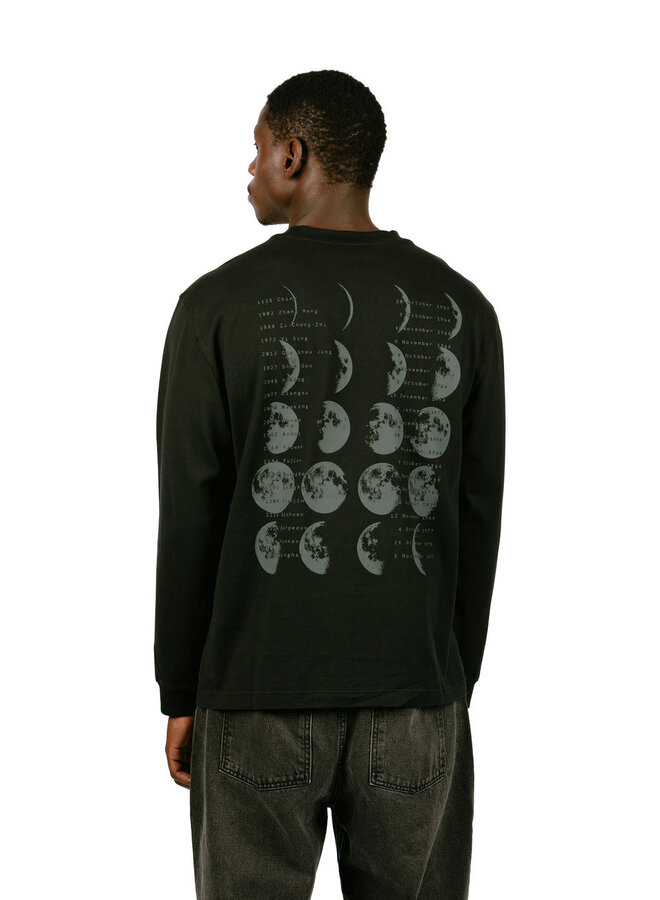 Moons L/S Tee Black