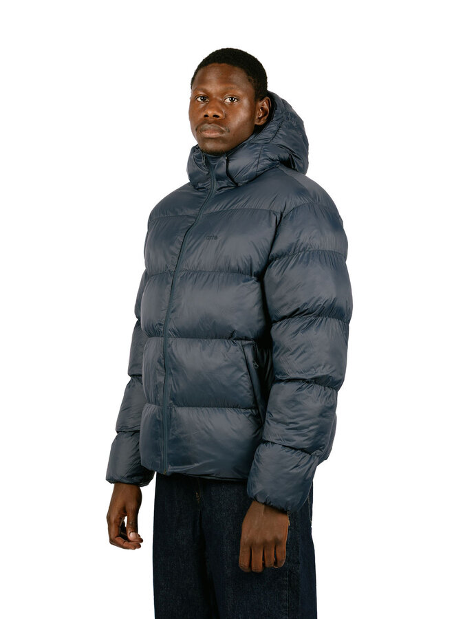 Hooded Puffer Navy
