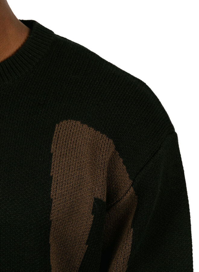 Brann Sweater Digital Black Multi