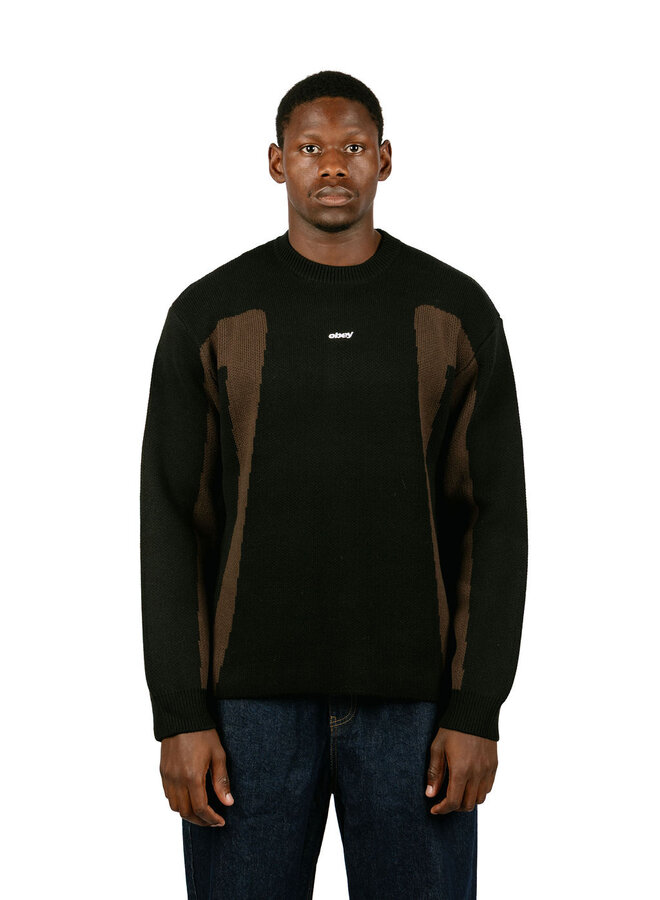 Brann Sweater Digital Black Multi