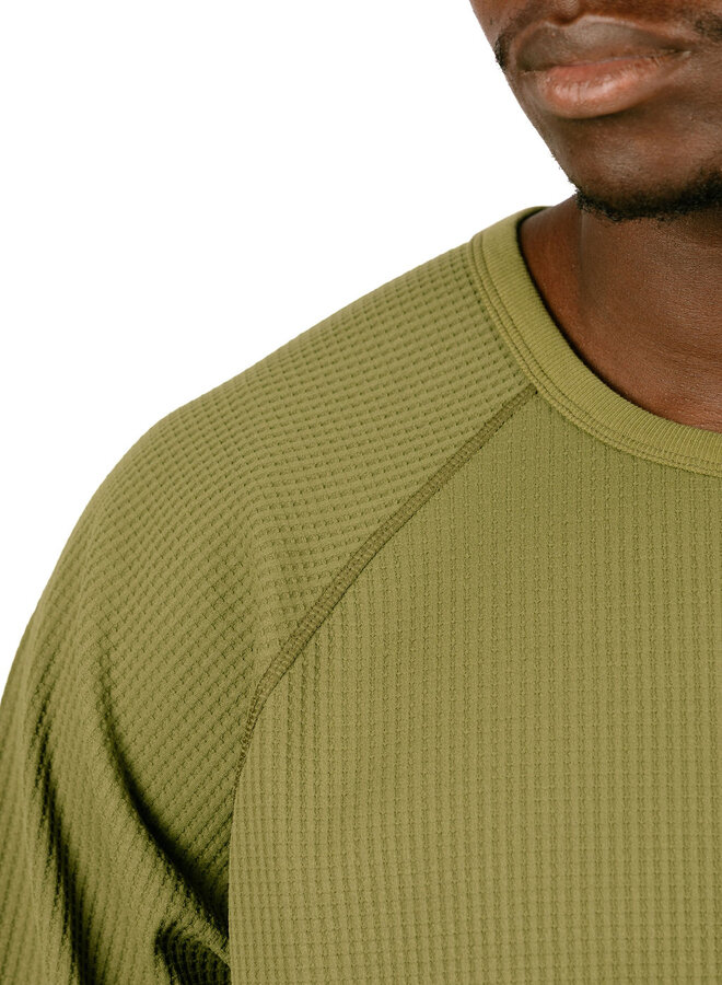 Waffle LS Top Olive