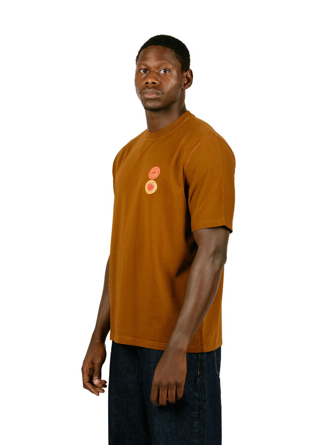 Sun Stamp T-shirt Brown