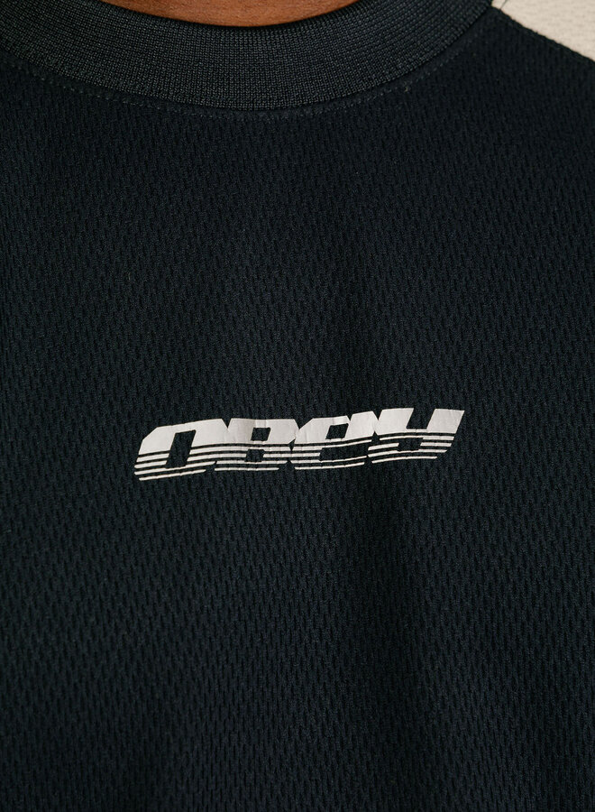 Delta Knit LS Black Multi