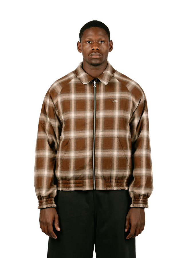 Reversible Leather Uniform Jacket Black