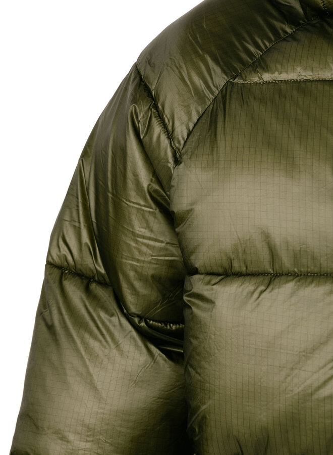 Ripstop Hooded Puffer Green
