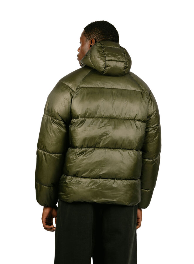Ripstop Hooded Puffer Green