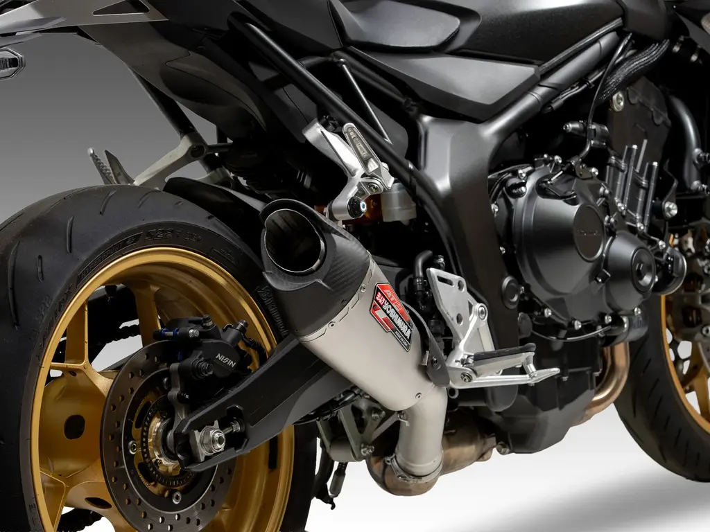 Honda CB1000 2025 AT2 Stainless Slip-On Exhaust, w/ Stainless Muffler