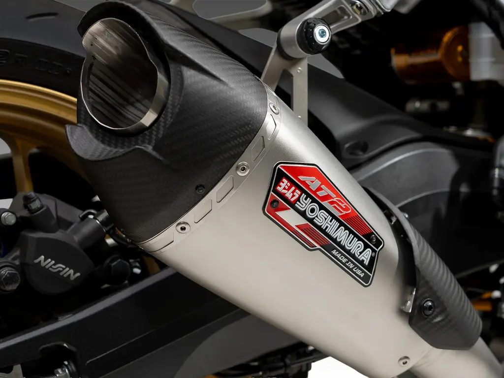 Honda CB750 2025 AT2 Stainless Slip-On Exhaust, w/ Stainless Muffler