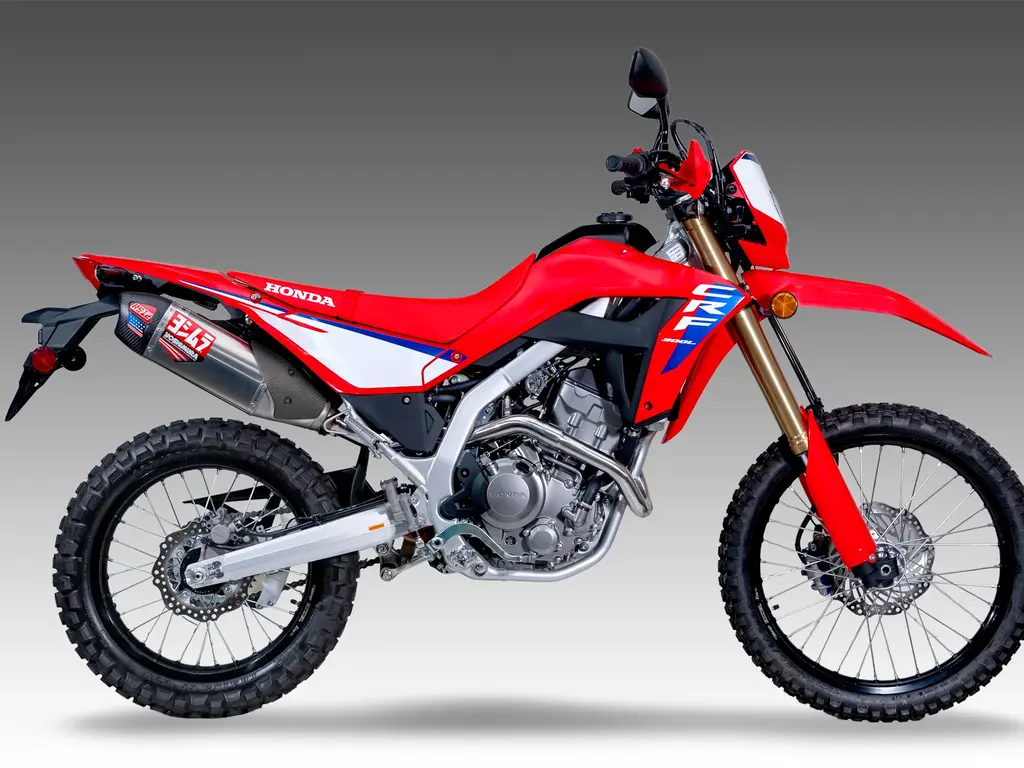Honda CRF300L/Rally 21-25 Race RS-12 Stainless Full Exhaust, w/ Stainless Muffler