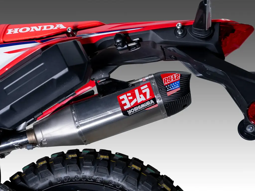 Honda CRF300L/Rally 21-25 Race RS-12 Stainless Full Exhaust, w/ Stainless Muffler