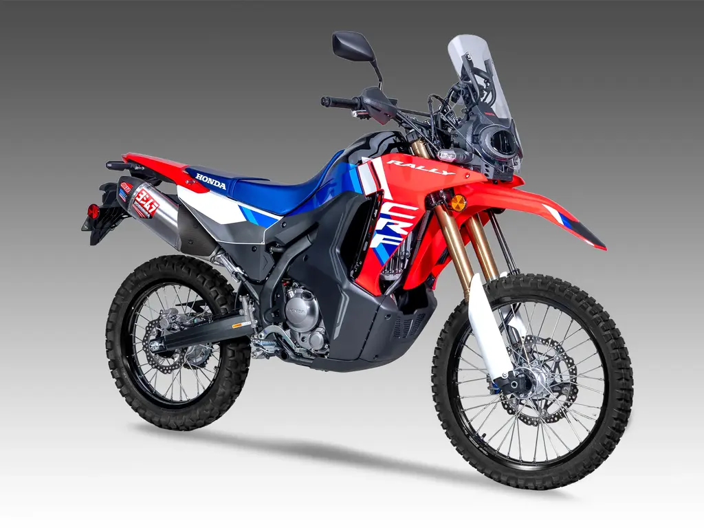 Honda CRF300L/Rally 21-25 Race RS-12 Stainless Full Exhaust, w/ Stainless Muffler