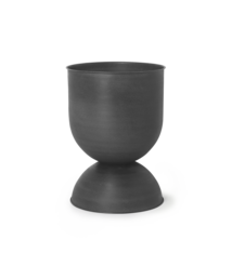 Ferm Living Hourglass Pot - Black Medium