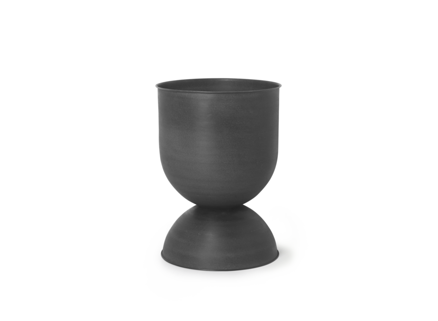 Hourglass Pot - Black Medium
