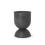 Hourglass Pot - Black Medium