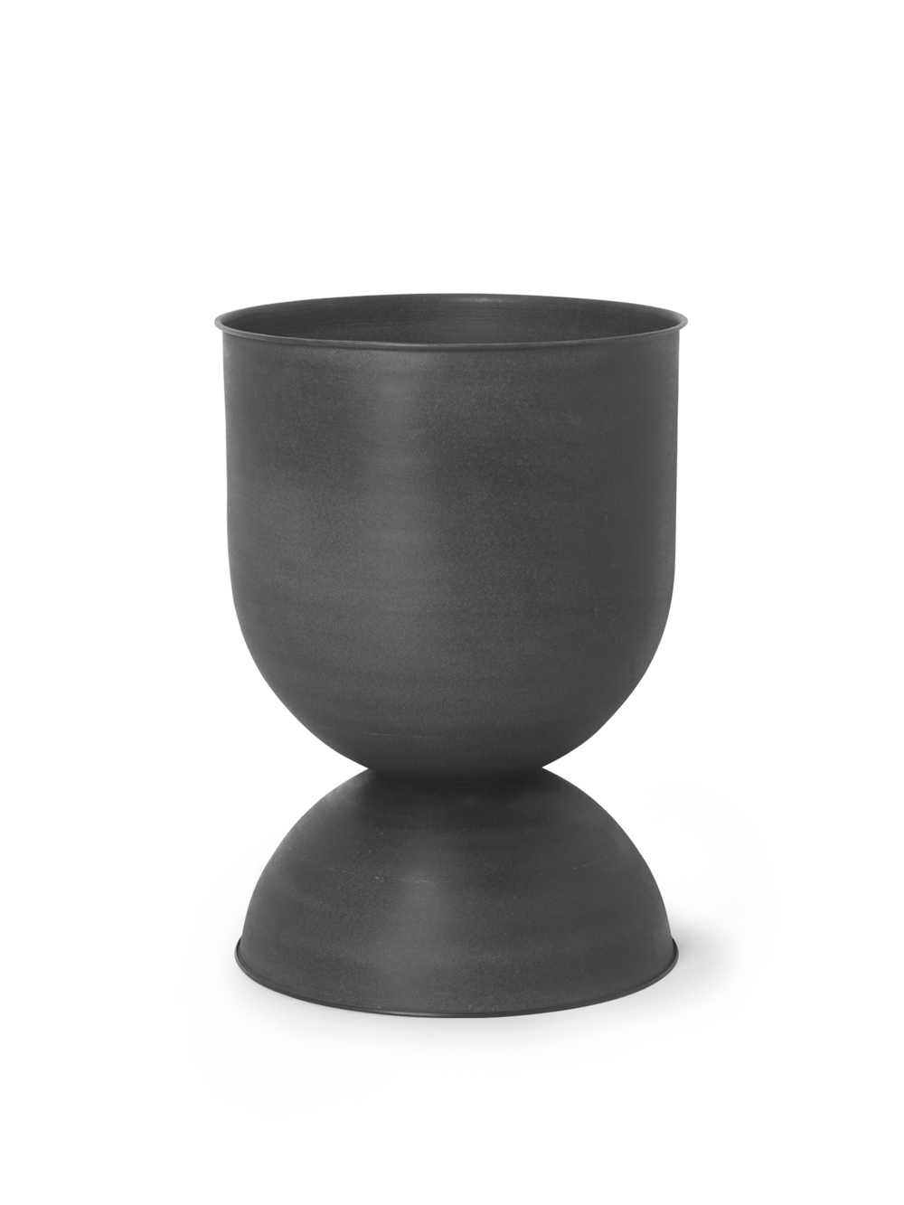 Ferm Living Hourglass Pot - Black Medium