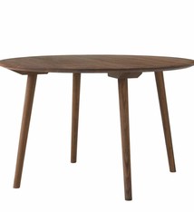 &Tradition Inbetween tafel 120  Ø  gerookte eik