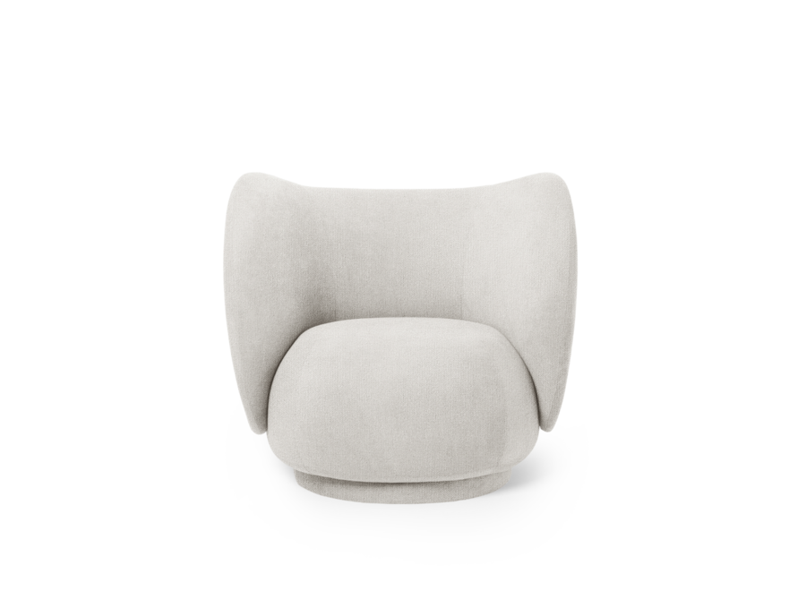 Rico Lounge Chair - Bouclé - Off-White
