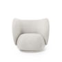 Rico Lounge Chair - Bouclé - Off-White