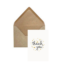 Creative Lab Amsterdam elephant grass greeting card - thank you
