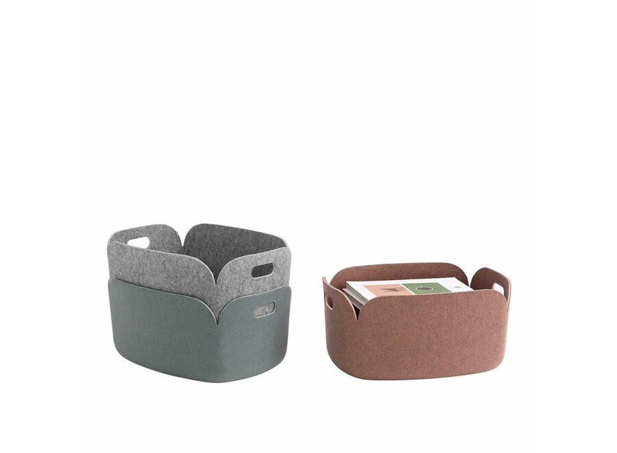 Restore Basket - Black Mélange