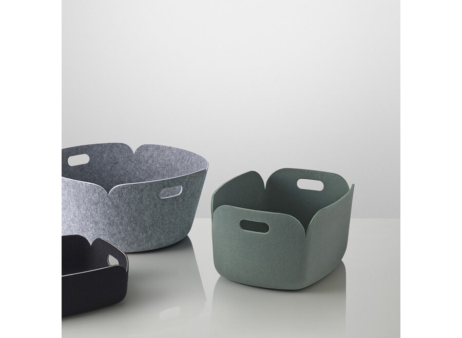 Restore Basket - Dusty Green